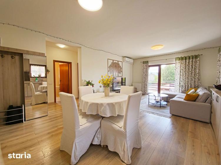 Apartament cu 3 camere, mobilat în Gruia