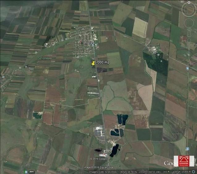 Teren agricol extravilan de 5000 mp, în Șofronea