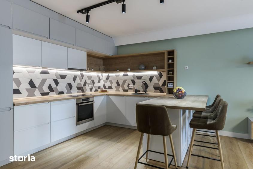 Apartament cu 2 camere, mobilat în Plopilor