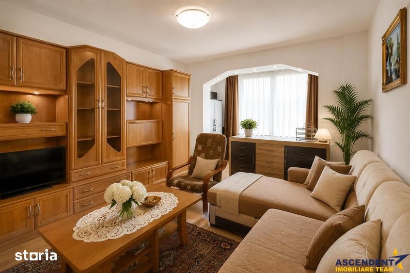 Apartament cu 2 camere decomandat, mobilat în Astra — fotografia 3