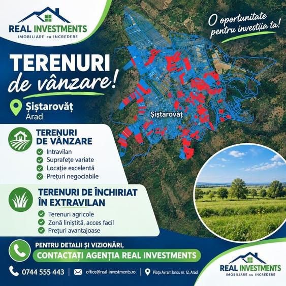 Teren de 1100000 mp, în Central