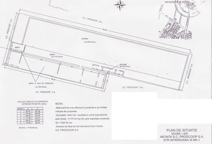 Spațiu industrial, de 1,090 mp, în Aurel Vlaicu