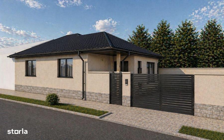 Casă cu 3 camere în Central
