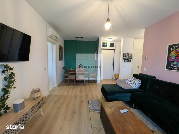 Apartament modern cu 2 camere de inchiriat | AFI City Straule?ti | - 9
