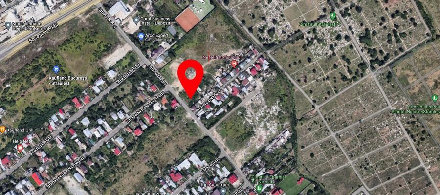 Teren Construcții intravilan de 2500 mp, în Bucureștii Noi