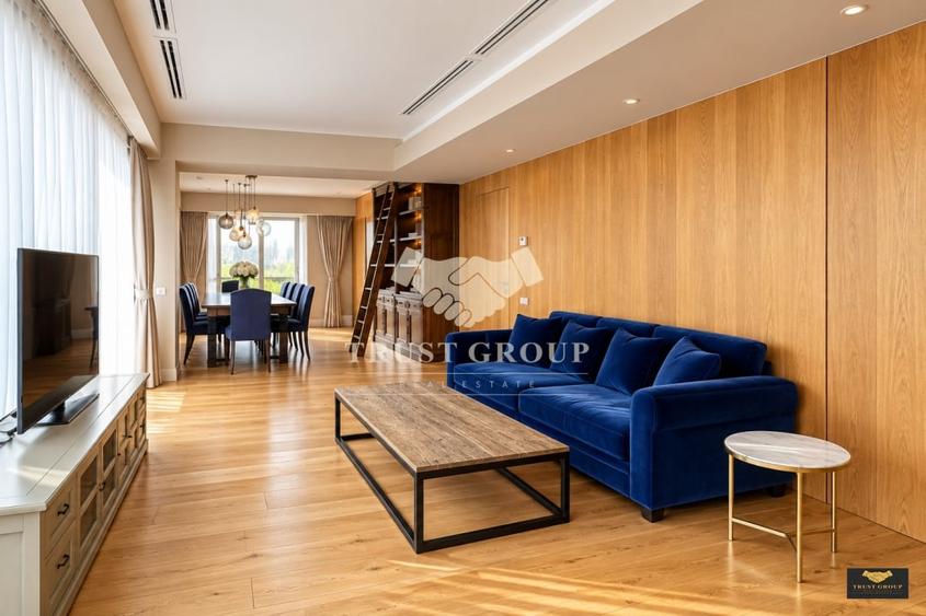 Penthouse cu 4 camere semidecomandat, mobilat în Ultracentral