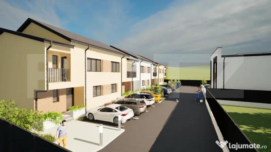 Casă cu 3 camere cu Teren 100 Mp în Central
