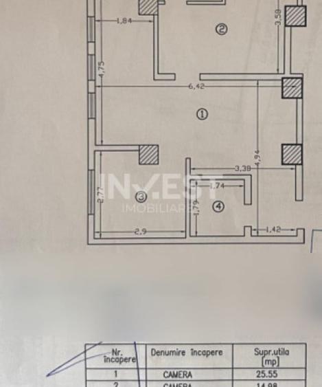 Apartament 3 camere-Bloc nou-etaj intermediar - 1