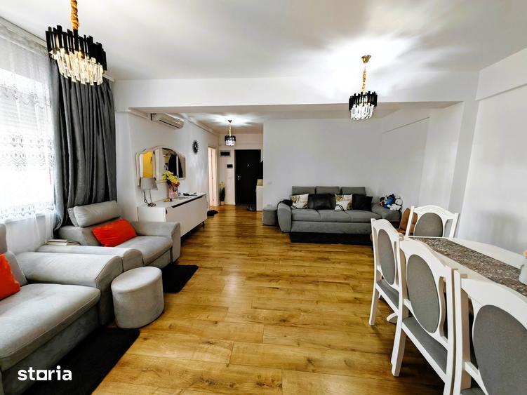 Apartament cu 3 camere, mobilat în Nord
