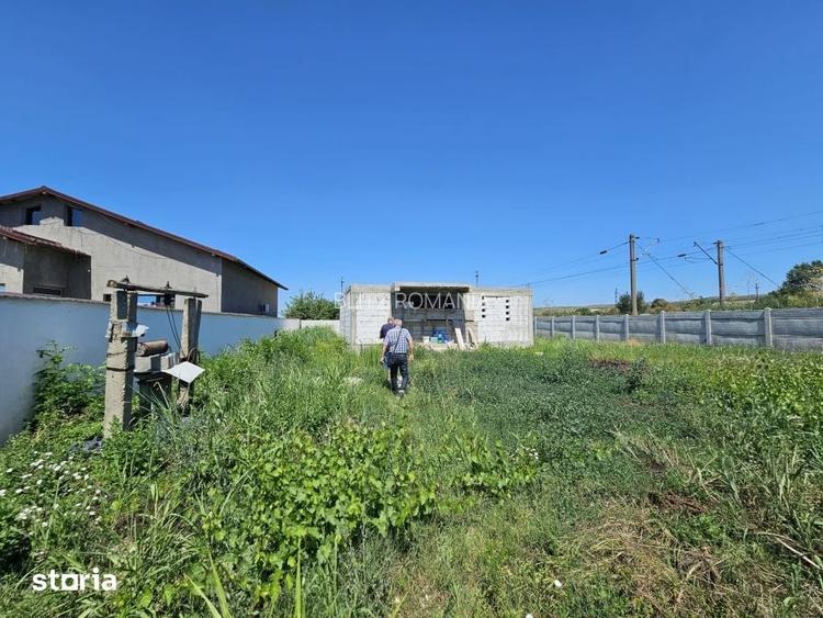 Teren intravilan cu constructie noua, 1172 mp, zona Bradesti