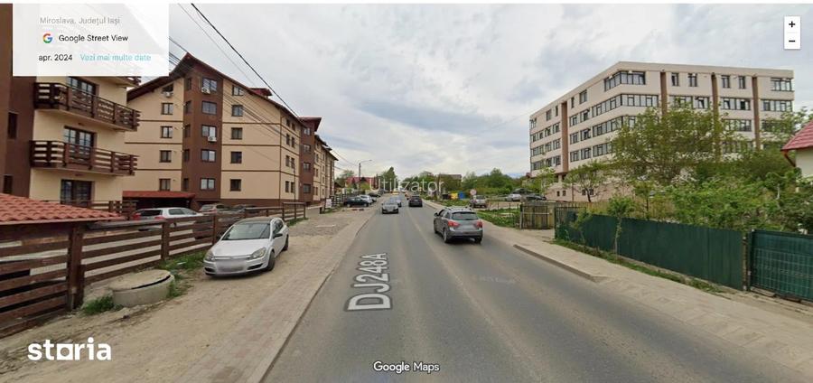Proprietar, 2073 mp teren construibil, zona blocuri Galata/Miroslava