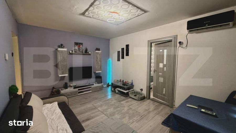 Apartament cu 2 camere semidecomandat în Central