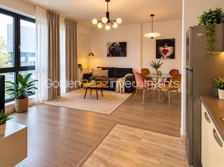 Apartament cu 3 camere, mobilat în Pipera