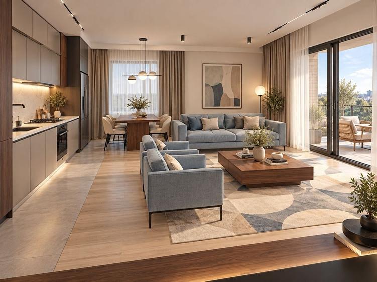 Apartament cu 4 camere decomandat în Theodor Pallady