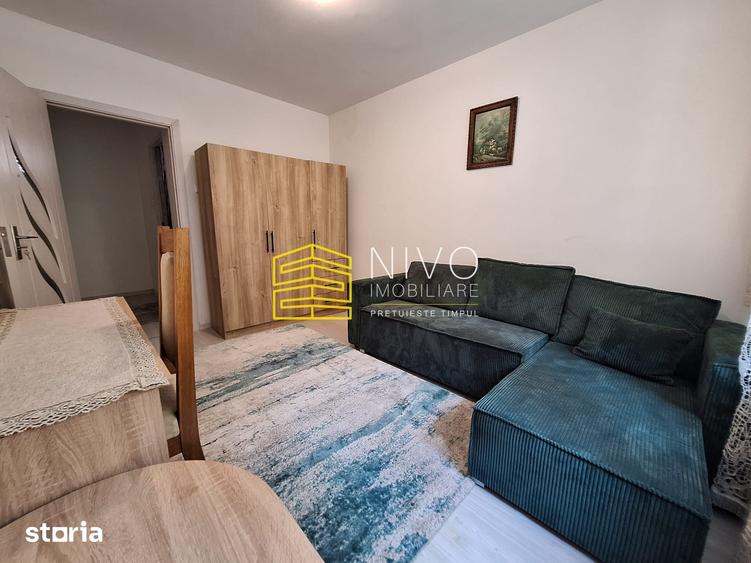 Apartament cu 2 camere semidecomandat în Aleea Carpați