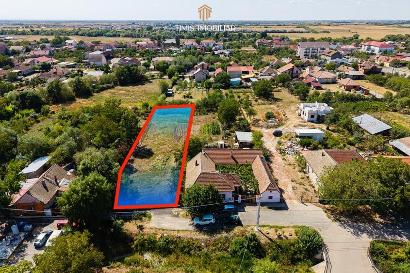 Teren Construcții intravilan de 1340 mp, în Remetea Mare