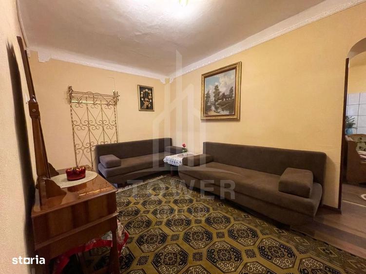 Apartament cu 3 camere semidecomandat, mobilat în Trei Stejari