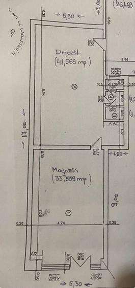 Spațiu comercial, de 85 mp, în Orșova