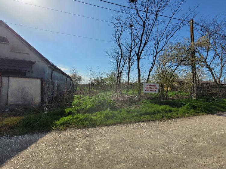Teren Construcții intravilan de 2079 mp, în Exterior Vest