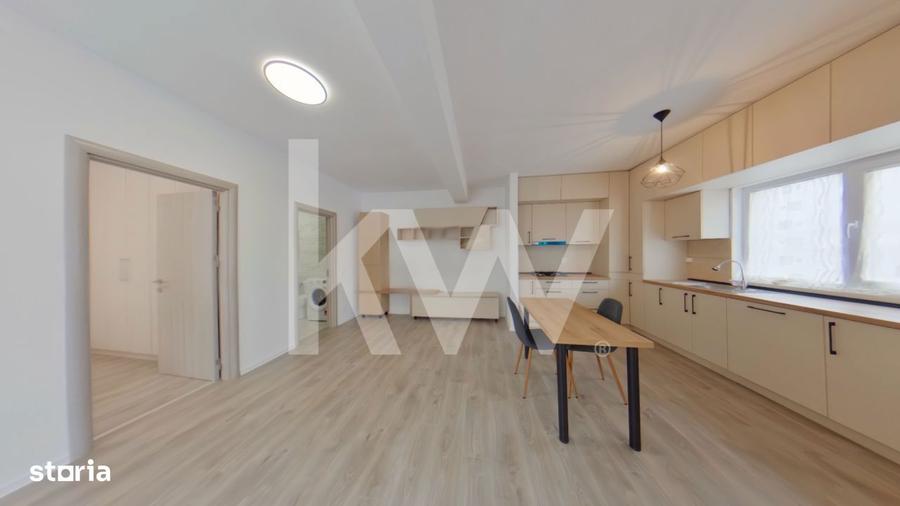 Apartament cu 2 camere decomandat, mobilat în Sânpetru