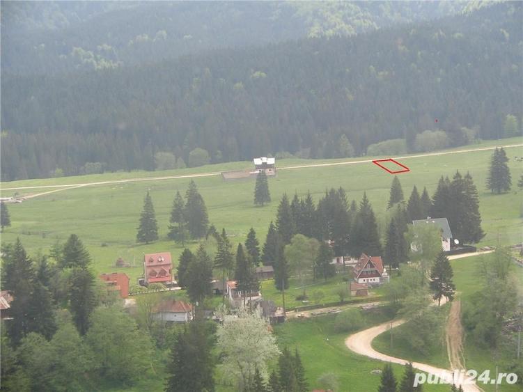 Teren de 1166 mp, în Predeal