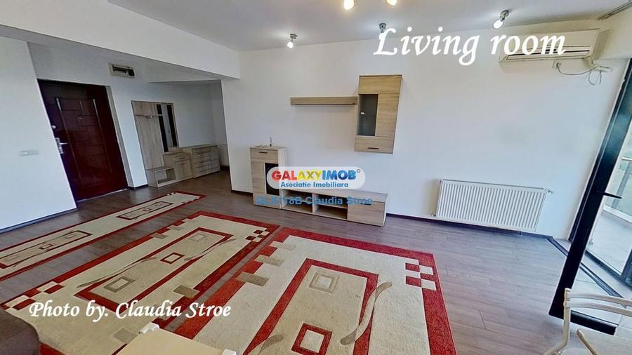 Apartament cu 2 camere semidecomandat, mobilat în Brâncoveanu
