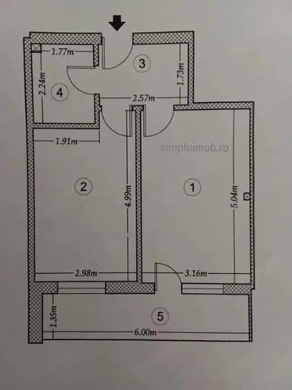 Ocazie 2 Camere Metrou Dristor - 2