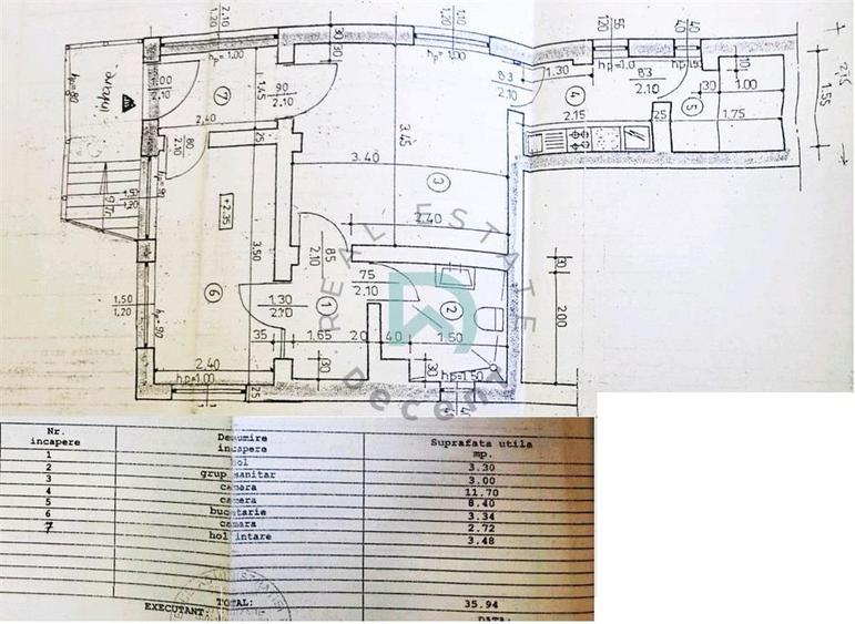 Apartament cu 2 camere semidecomandat în Brașovul Vechi