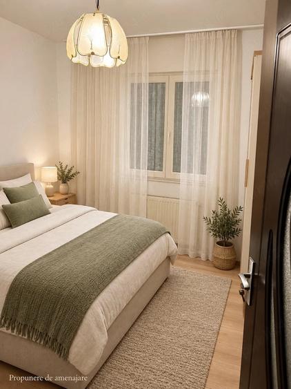 Apartament cu 2 camere nedecomandat în Gemenii
