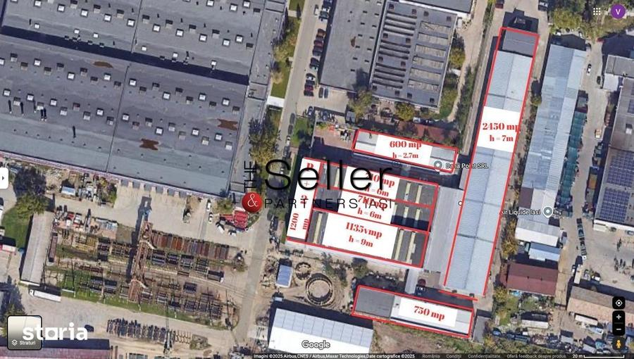 Spațiu comercial, de 483 mp, în Zona industrială