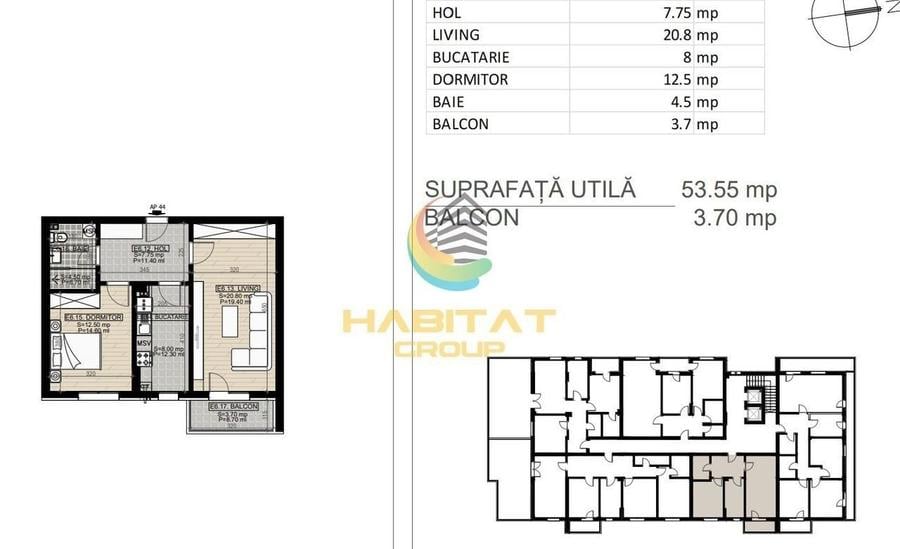 Apartament 2 camere / 57 mp / Premium - 6