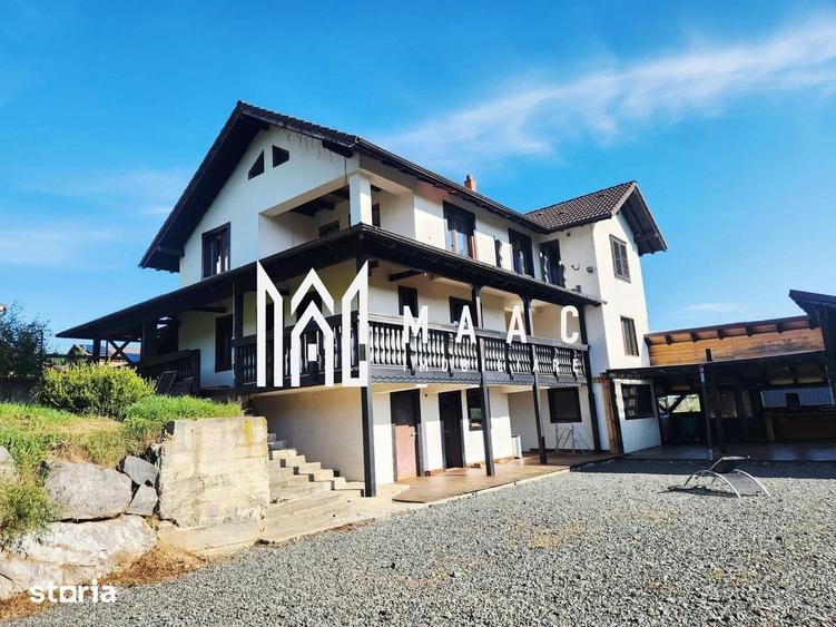 Casă cu 7 camere cu Teren 2000 Mp în Sadu