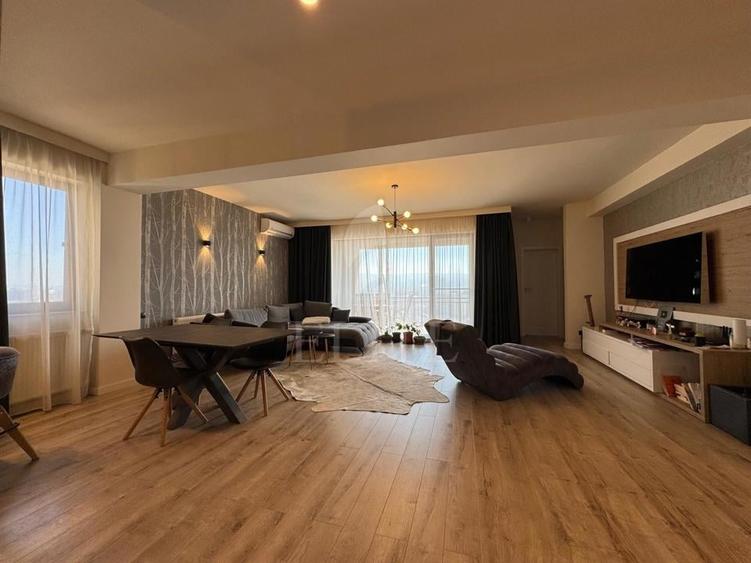 Apartament cu 3 camere semidecomandat, mobilat în Dâmbul Rotund