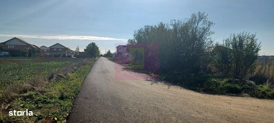 Sabareni, teren rezidential 6290 mp, cu 52m FS, utilitati in apropiere - 3