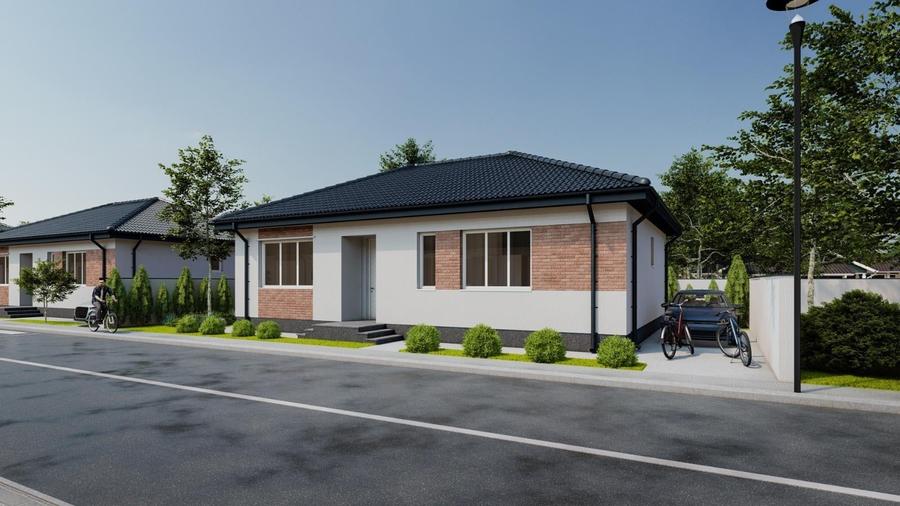Casă cu 4 camere cu Teren 338 Mp în Tunari
