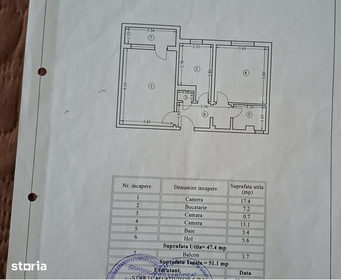 Apartament 2 camere Ciresica 95000 euro - 1
