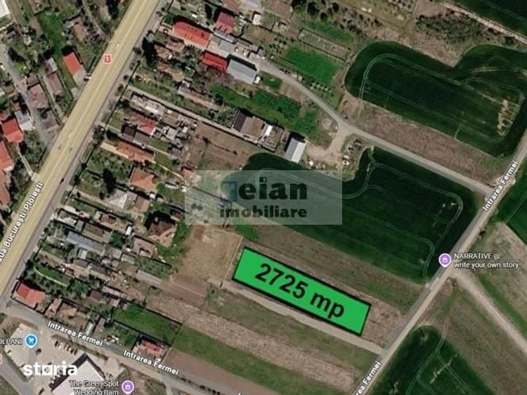 Teren de 3300 mp, în Ciolpani