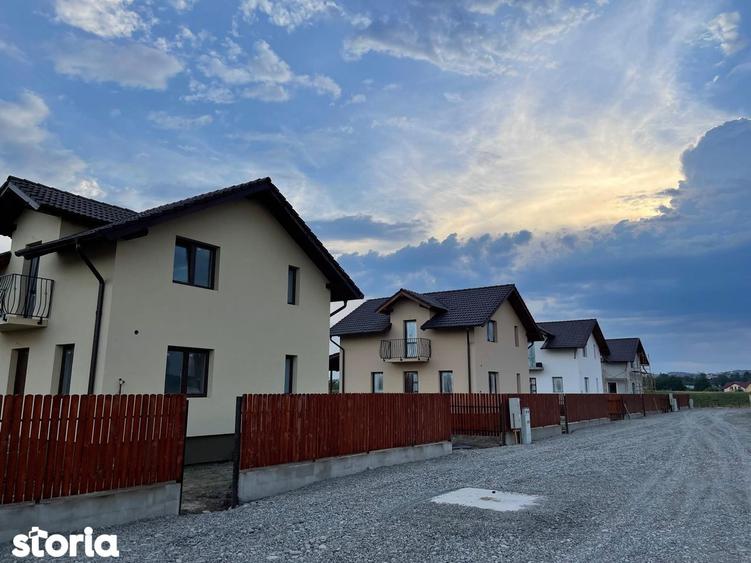 Vand casa noua P+M 150 mp semifinisata Reghin - 19