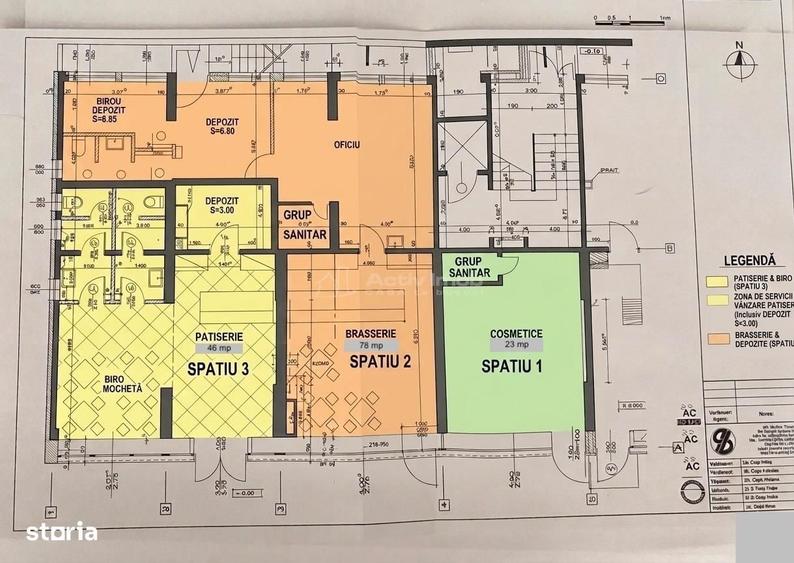 Spațiu comercial, de 147 mp, în Dacia