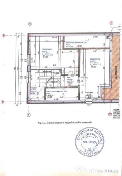 Apartament cu 3 camere semidecomandat în Central