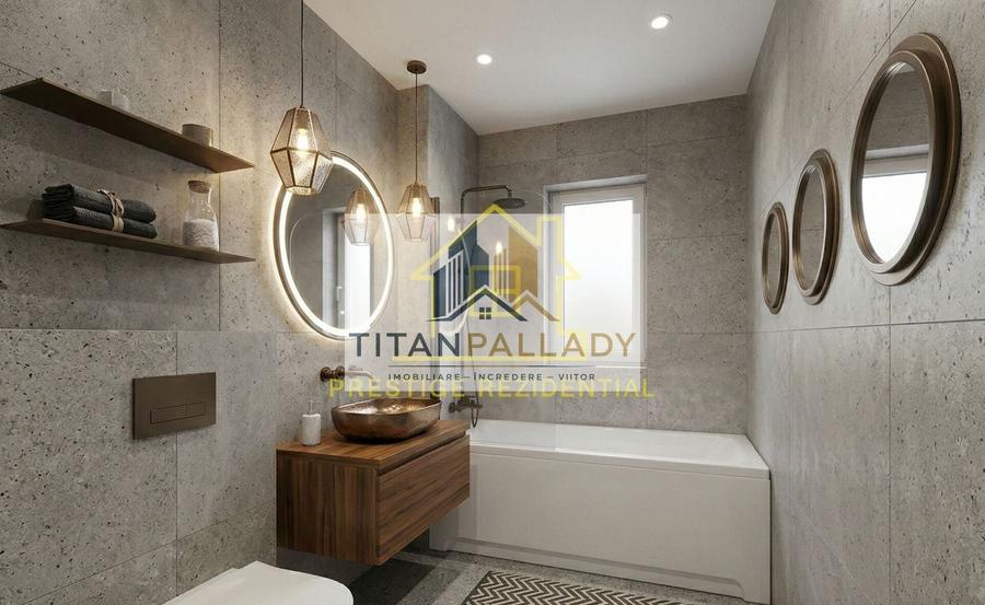 AP. 2 Camere / 58mp/ Titan-Pallady / Decomandat / Bloc Nou - 4