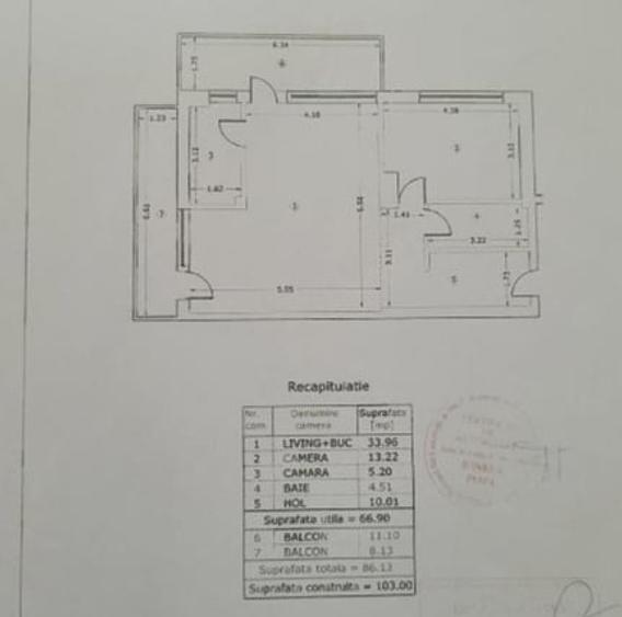 Apartament cu 2 camere semidecomandat, mobilat în Dristor