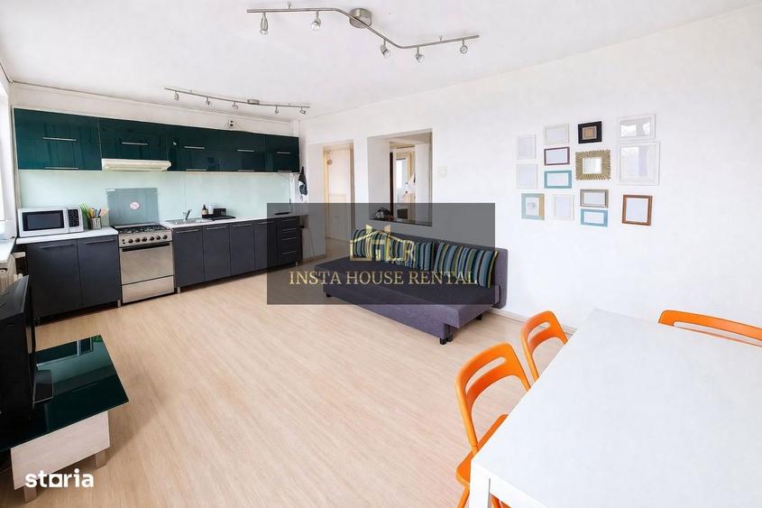 Apartament cu 2 camere, mobilat în Tei