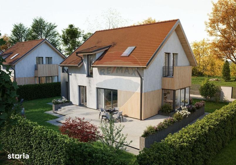 Casă cu 4 camere cu Teren 580 Mp în Stupinii Prejmerului
