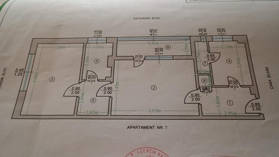 Apartament cu 2 camere semidecomandat în Orizont