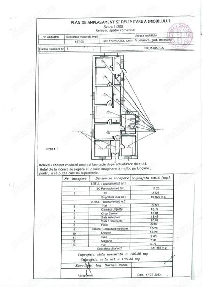 Casă cu 6 camere în Frumușica