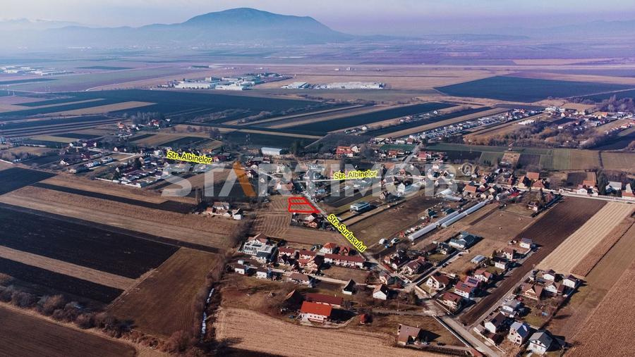 Teren Construcții intravilan de 743 mp, în Stupini