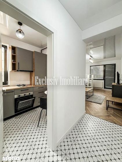 Apartament cu 2 camere decomandat, mobilat în Central