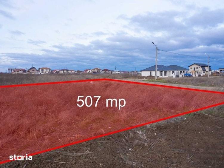 Teren de vanzare la mare in Mangalia, 507m, cartier Dobrogea. - 3