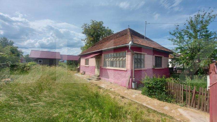 Casă individuală cu 2 camere cu Canalizare în Sântionlunca